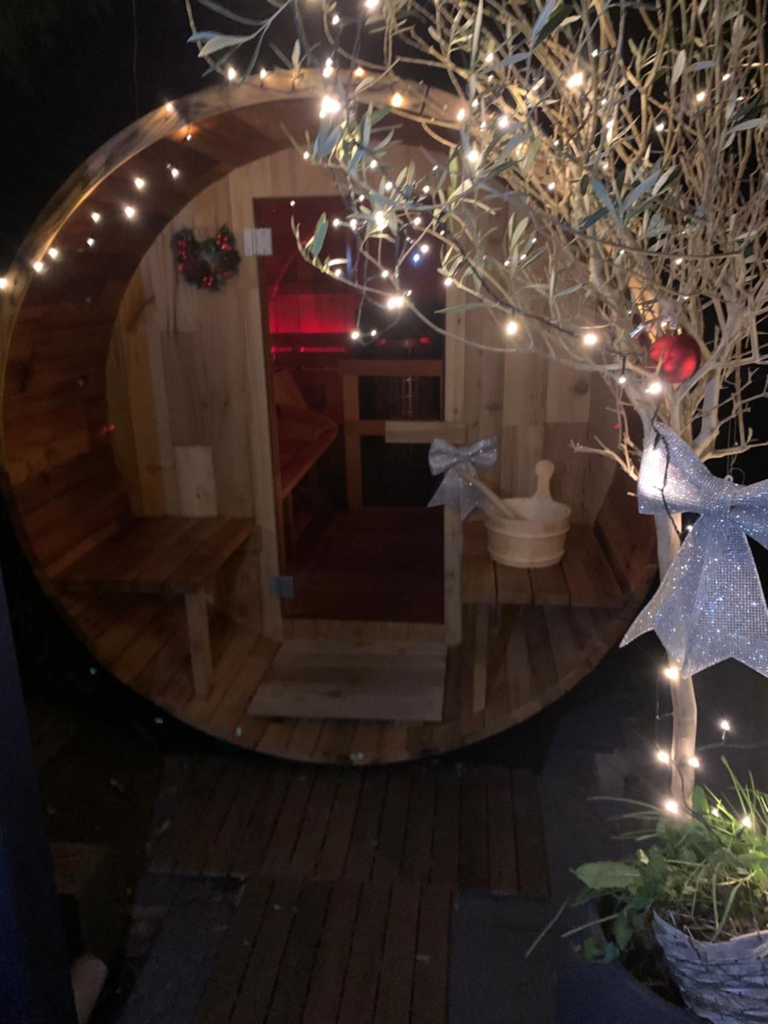 Romantisch Wellness Appartement Met Prive Hottub Sauna Gamesroom Den Ham 외부 사진