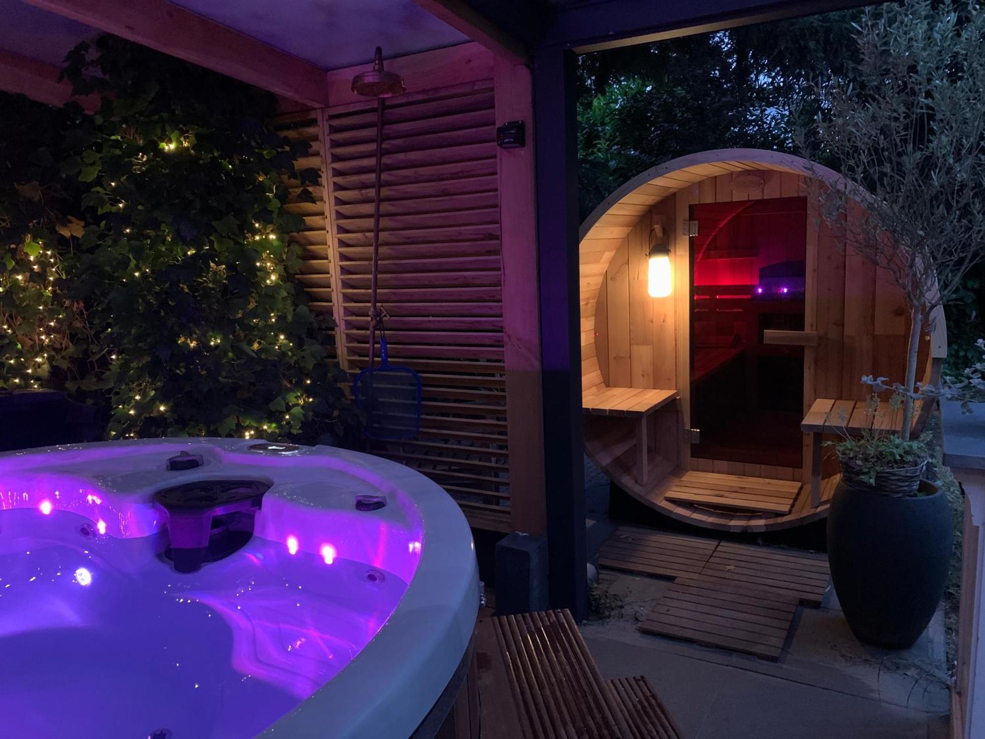 Romantisch Wellness Appartement Met Prive Hottub Sauna Gamesroom Den Ham 외부 사진